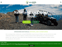 Tablet Screenshot of naturlandia.ad